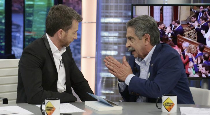 Miguel Ángel Revilla en 'El Hormiguero'