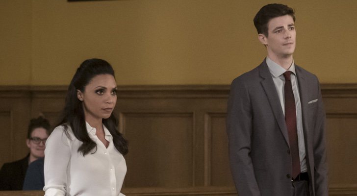 Danielle Nicolet y Gran Gustin en &#39;The Flash&#39;