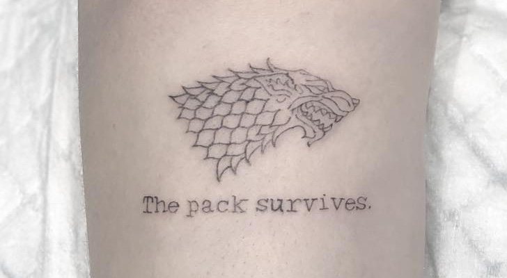 El tatuaje de Sophie Turner sobre 'Juego de Tronos'