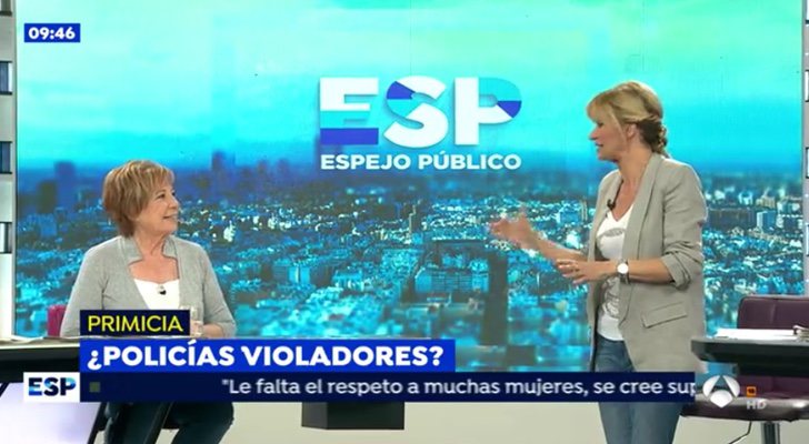 Celia Villalobos y Susanna Griso en 'Espejo público'