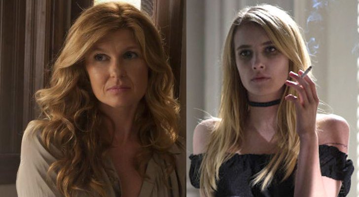 Connie Britton y Emma Roberts