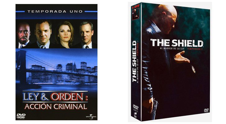 'Ley y orden: Acción criminal' y 'The Shield'