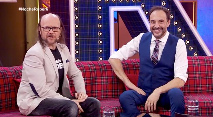 Santiago Segura y Roberto Vilar en 'La noche de Rober'