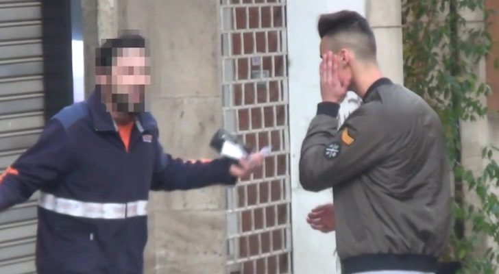 Captura del polémico vídeo de Mr. Granbomba