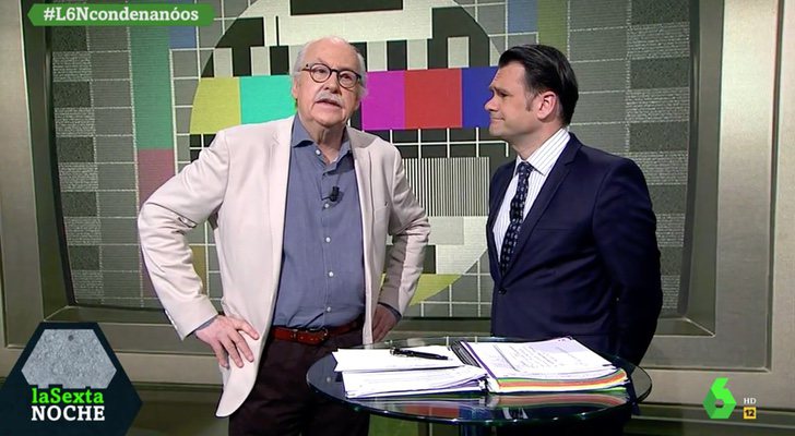 Monegal e Iñaki López en 'laSexta Noche'