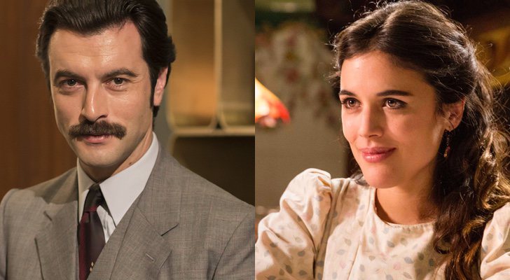 Adriana Ugarte y Javier Rey, protagonistas de 'Hache'