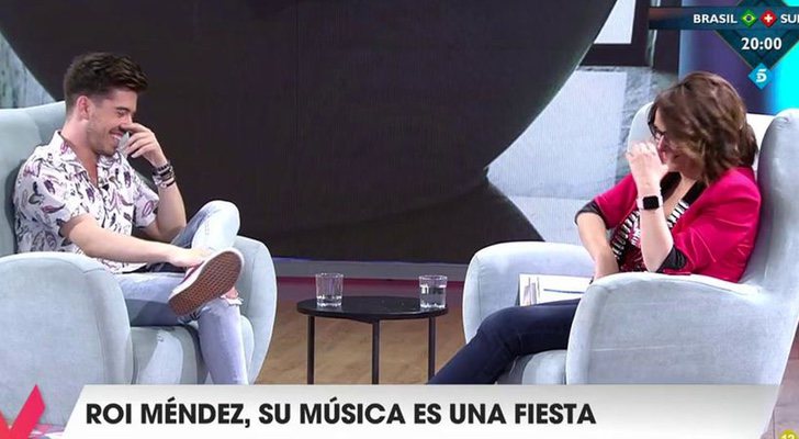 Roi vacila a Toñi Moreno en 'Viva la vida'