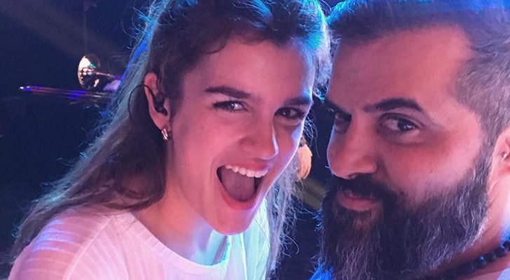 Amaia y Julián Saldarriaga, guitarrista de Love of Lesbian