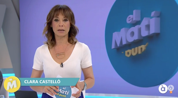 Clara Castelló presenta &#39;El Matí À Punt&#39;