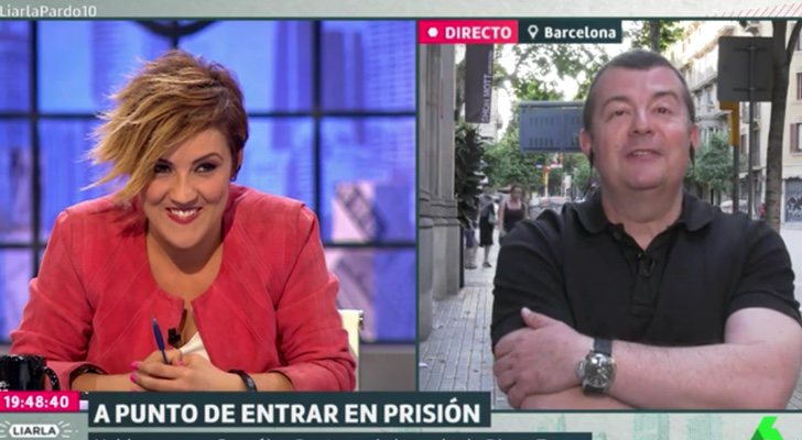 Cristina Pardo intenta hacer hablar a González Peeters en 'Liarla Pardo'