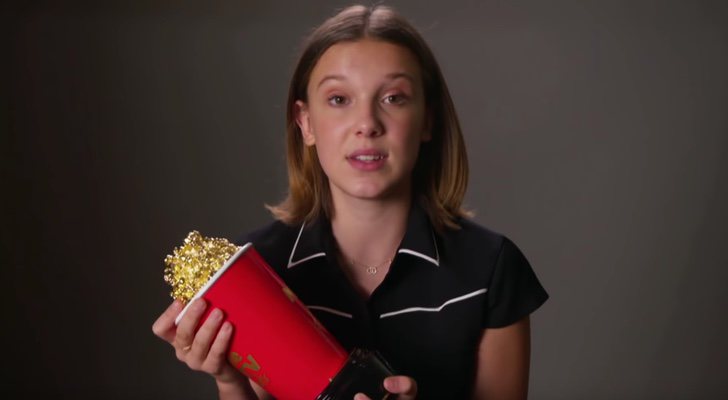 Mille Bobby Brown en su vídeo de agradecimiento de los MTV Movie & TV Awards