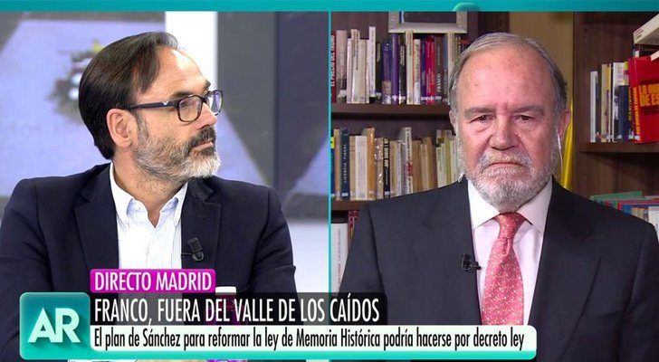 Enfrentamiento en 'El programa de Ana Rosa' entre Fernando Garea y Juan Chicharro