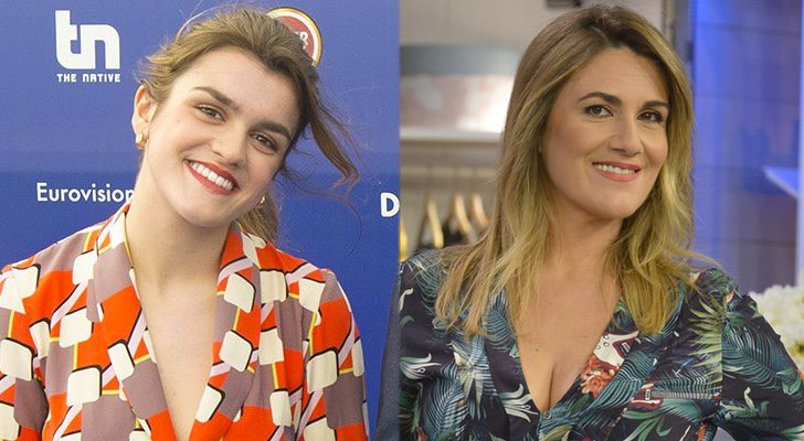 Amaia ('OT 2017') y Carlota Corredera