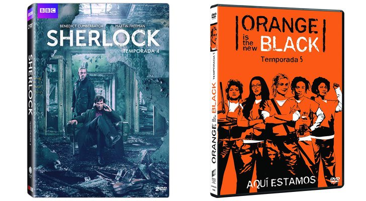'Sherlock' y 'Orange is the New Black'