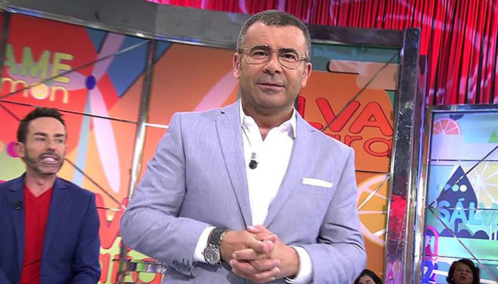 Jorge Javier Vázquez en el plató de &#39;Sálvame&#39;