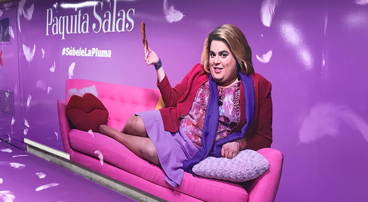 Paquita Salas en un cartel promocional de Netflix