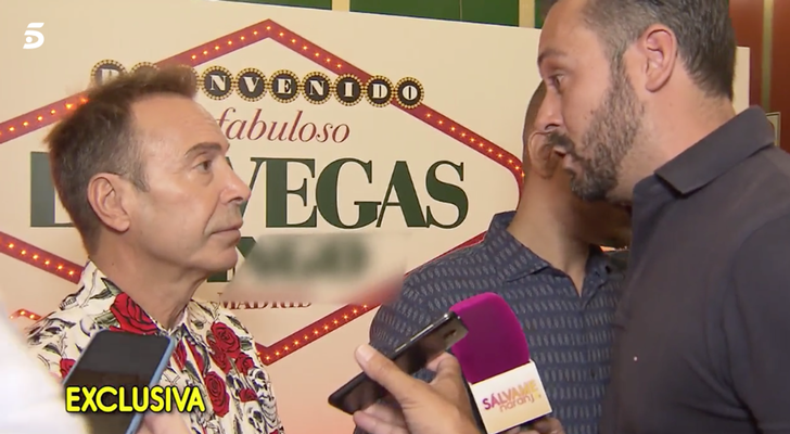 El Maestro Joao y Kike Calleja en imágenes durante el programa 'Sálvame'