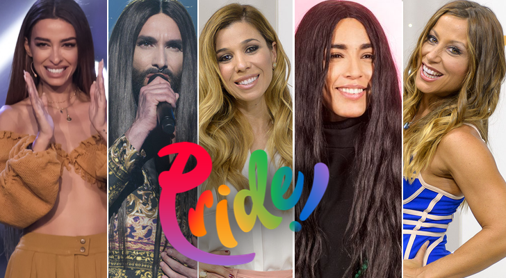 Las televisivas en el Pride 2018