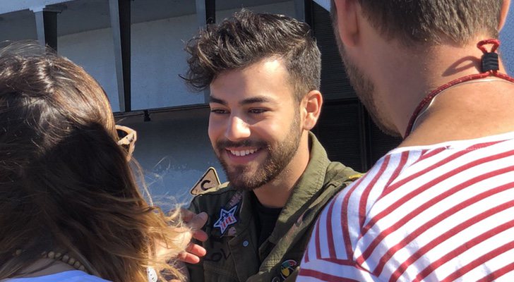 Agoney en el casting de &#39;OT 2018&#39; en Tenerife