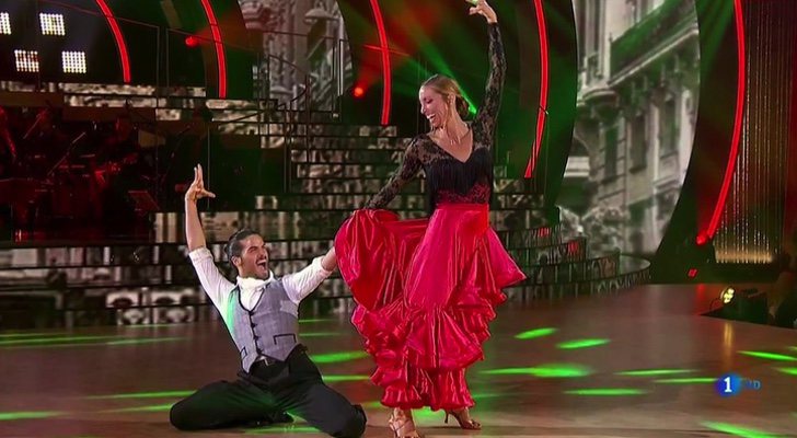 Gemma Mengual baila un pasodoble en 'Bailando con las estrellas'