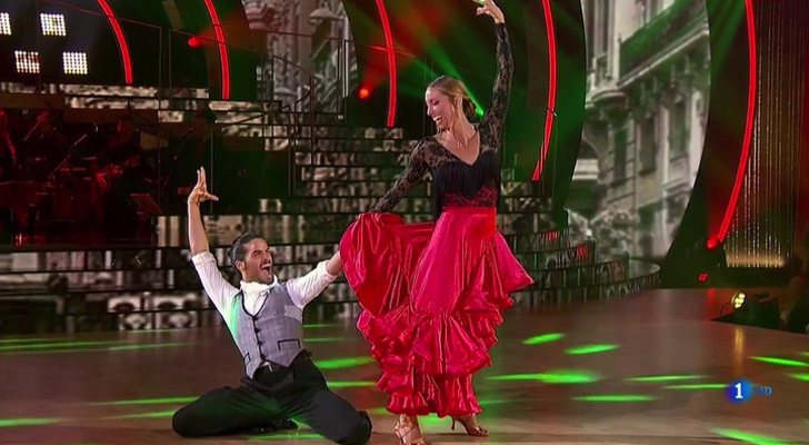 Gemma Mengual baila un pasodoble en &#39;Bailando con las estrellas&#39;