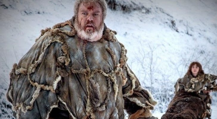 Hodor y Brand en 'Juego de Tronos'