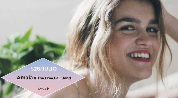 Imagen promocional de Amaia en el Universal Music Festival 2018