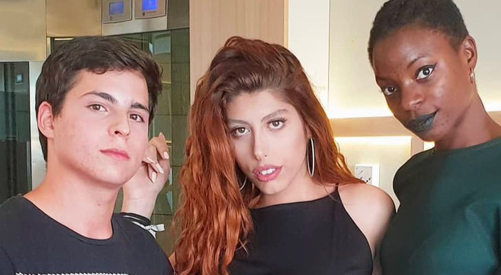 Omar, Laura y Anaïs, los actores 360 de la tercera temporada de 'Paquita Salas'