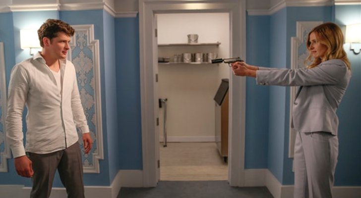 Brett Dier y Yael Grobglas en &#39;Jane the Virgin&#39;