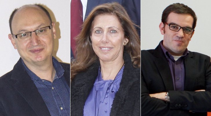 Fran Llorente, Rosa Cullell y César González Antón