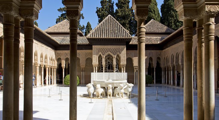 La Alhambra de Granada fue escenario de 'Isabel'