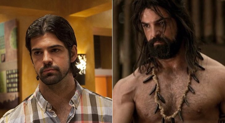 A la izquierda, Miguel Ángel Muñoz en &#39;Gavialnes&#39;, a a la derecha, en &#39;El Ministerio del Tiempo&#39;