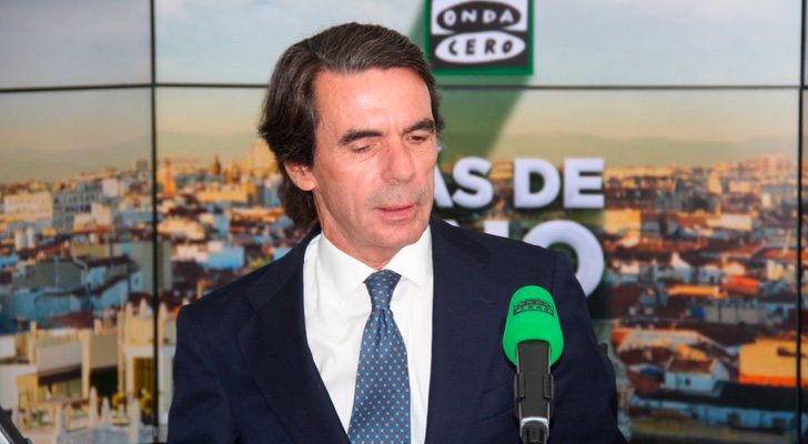 José María Aznar en "Más de Uno"
