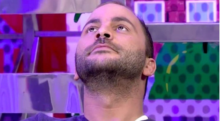 Antonio Tejado en el plató de 'Sálvame'