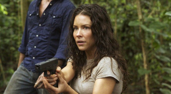 Evangeline Lilly mostrando la dureza de Kate en &#39;Perdidos&#39;