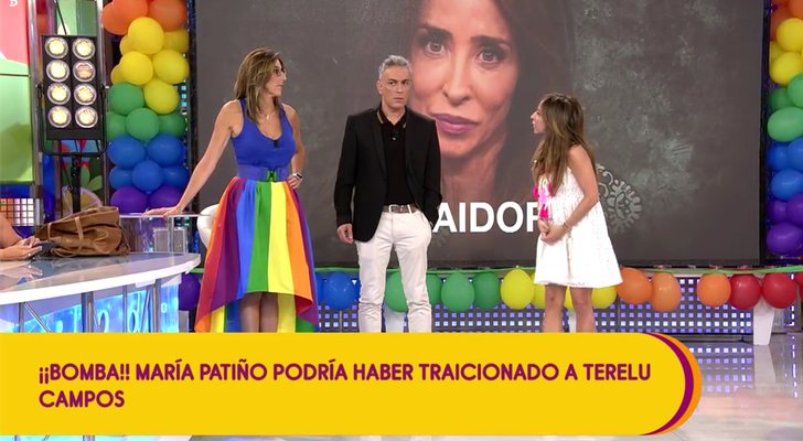 Paz Padilla, Kiko Hernández y María Patiño