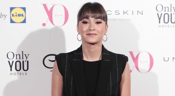 Aitana Ocaña en la Mercedes Benz Fashion Week Madrid