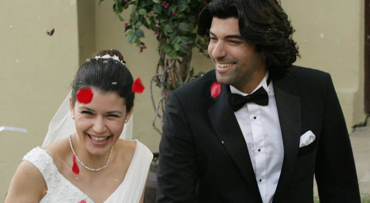 Los dos protagonistas de 'Fatmagül', felices en su segunda boda
