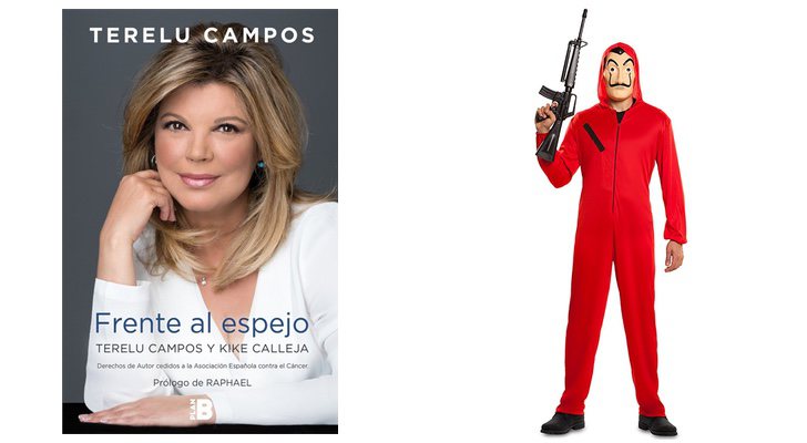 &quot;Frente al espejo&quot; de Terelu Campos y disfraz de ladrón de &#39;La Casa de Papel&#39;