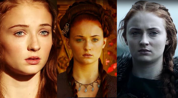 Evolución de Sansa Stark en 'Juego de Tronos'
