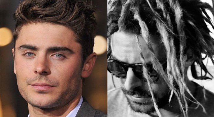 El antes y después de Zac Efron