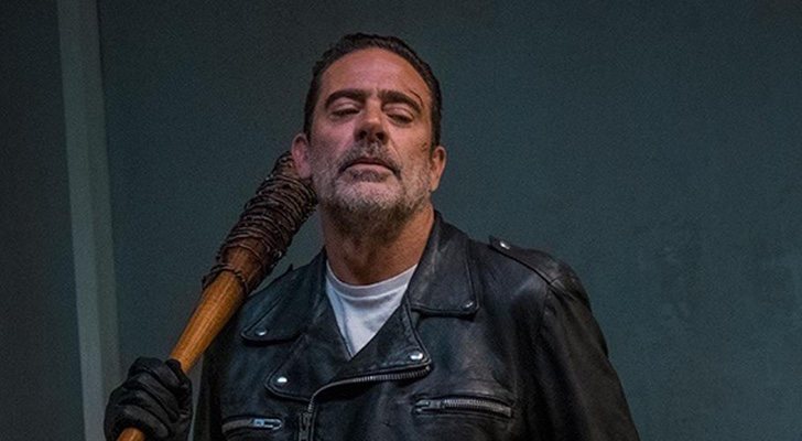 Negan en 'The Walking Dead', interpretado por Jeffrey Dean Morgan