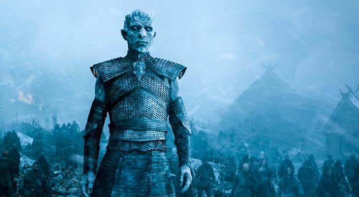 El Rey de la Noche y los caminantes blancos