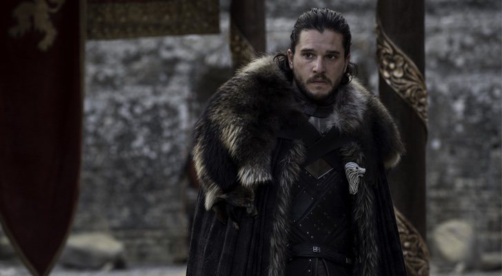 Kit Harrington como Jon Snow en 'Juego de Tronos'