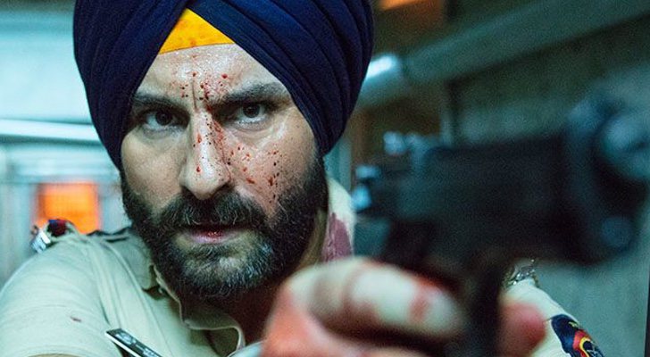 Salif Ali Khan como el policía Sataj Singh en 'Juegos sagrados'