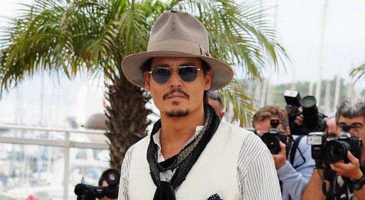 Johnny Depp en la 64º edición de festival de Cannes