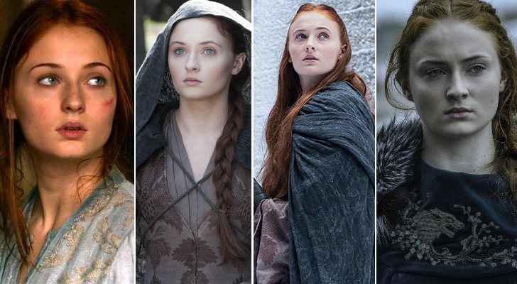 Evolución de Sansa Stark en 'Juego de Tronos'