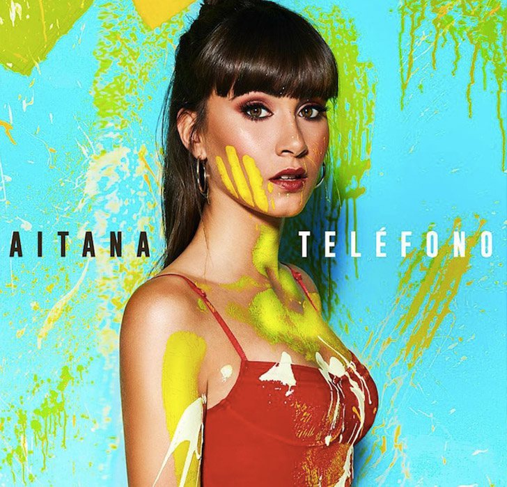Portada de 'Teléfono', el primer single de Aitana en solitario
