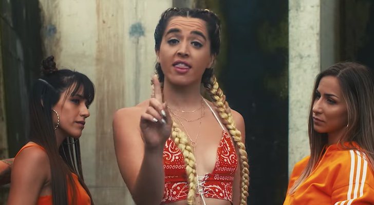 El grupo Lola Indigo liderado por Mimi