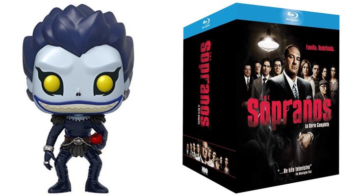 Funko de Ryuk de 'Death Note' y 'Los Soprano'